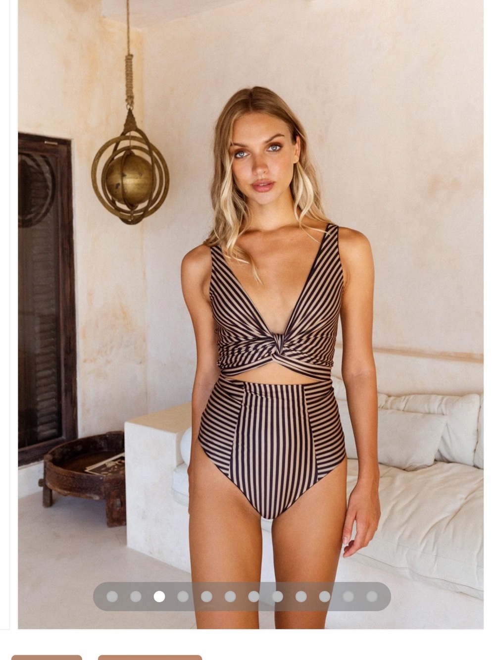 BAIIA Valencia Wrap-Style Bikini Top US8/AUS12